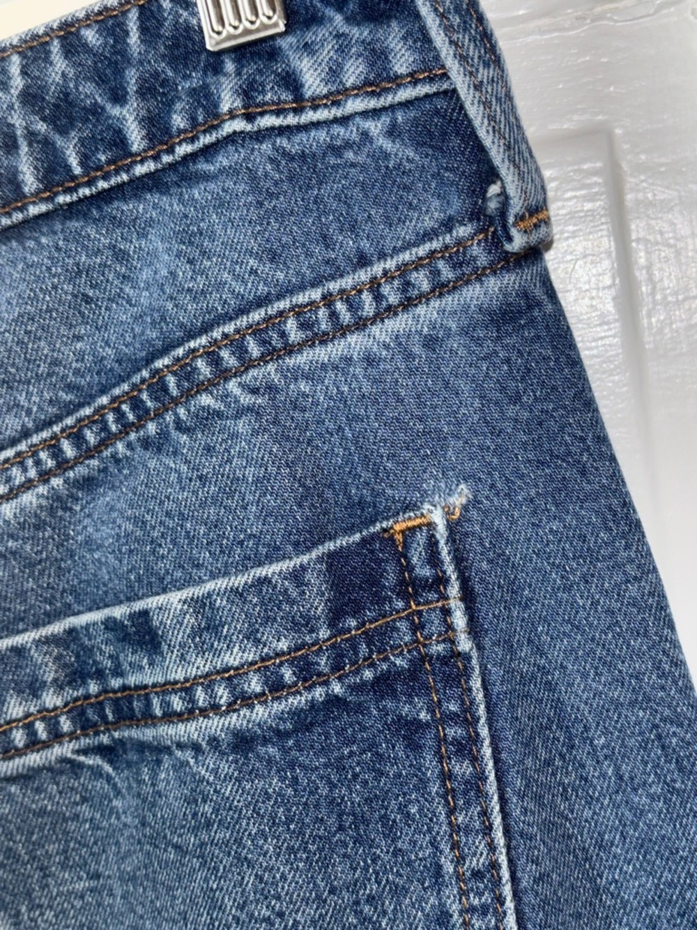 BANANA REPUBLIC HIGH RISE TROUSER JEANS - Picture 12 of 12